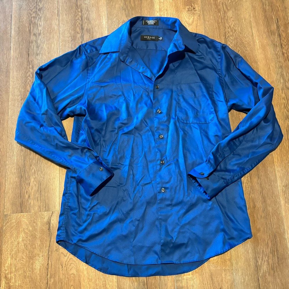 Men’s Blue Dress Shirt